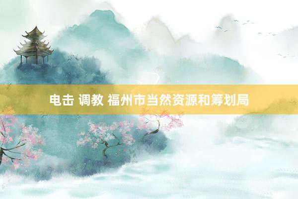 电击 调教 福州市当然资源和筹划局